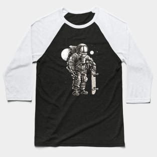 SPACE SKATER by WOOF SHIRT Baseball T-Shirt